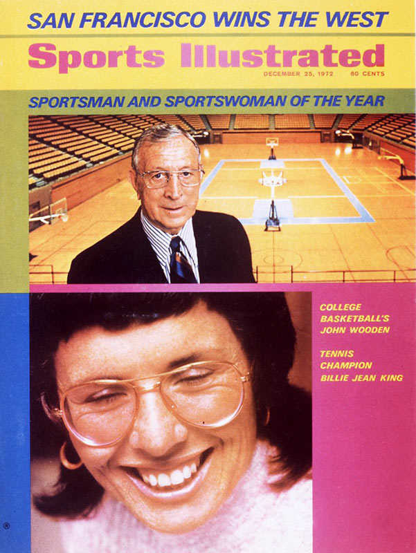 John Wooden, Billie Jean King 